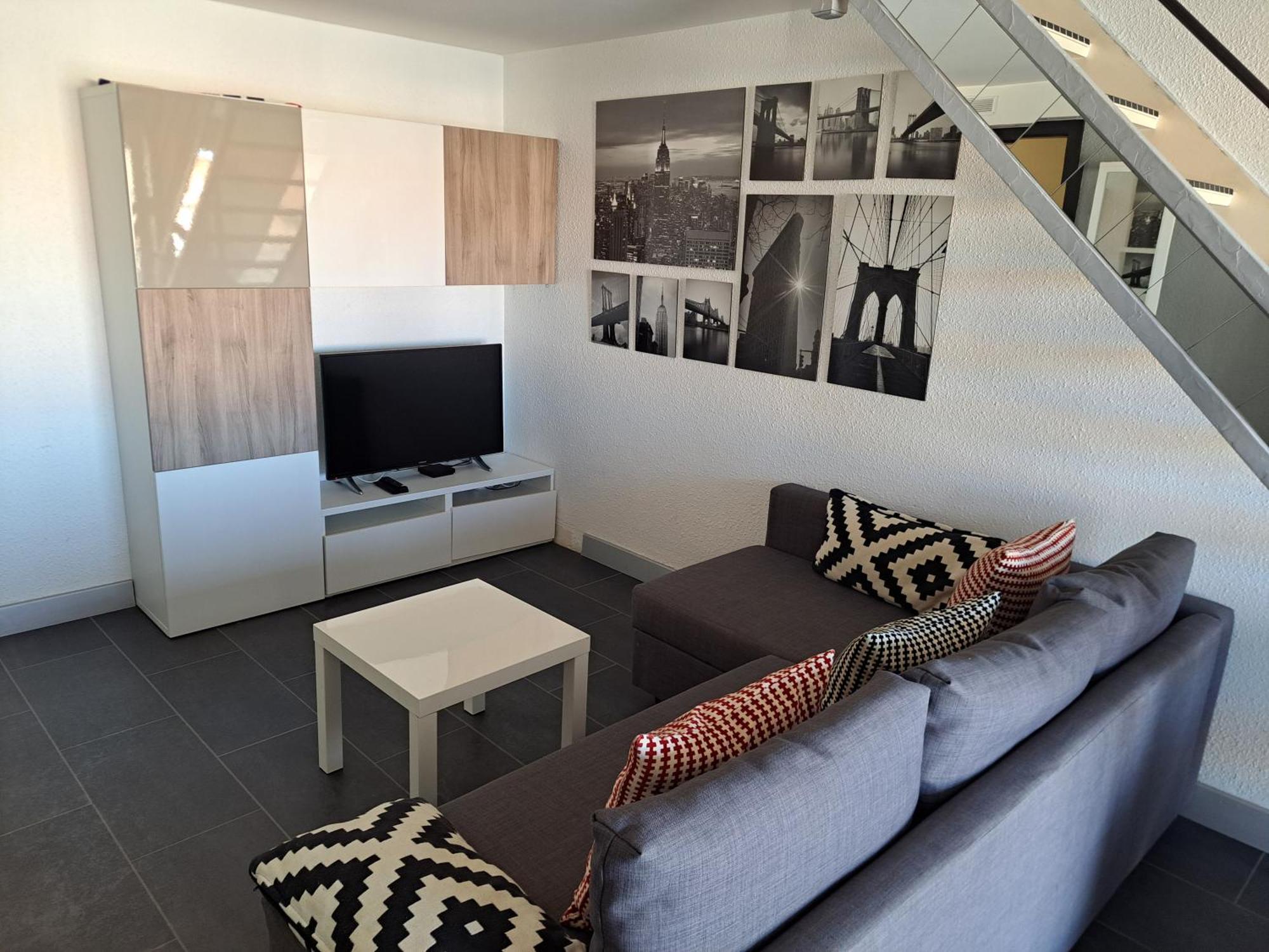 Ferienwohnung Port Brescou, T3 En Duplex Climatise, Superbe Vue Sur Le Port Agde Exterior foto